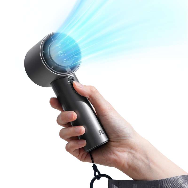 JisuLife FA53 Pro 1 High-speed Powerful Cooling Handheld Small Fan Mini Portable USB Rechargeable De