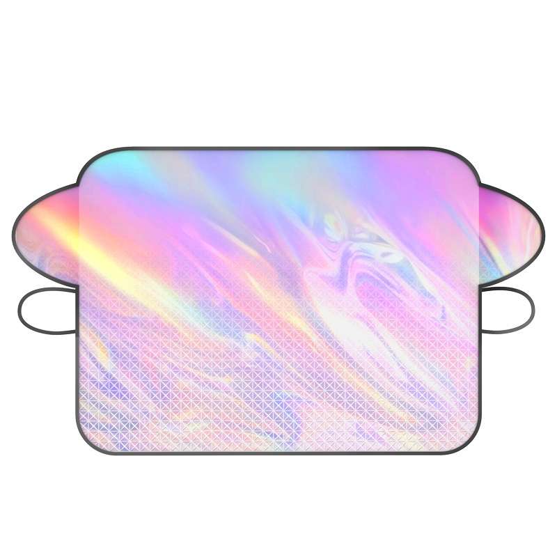 Car Laser Front Windshield Sun Protection Heat Insulation Sunshade, Size: Large