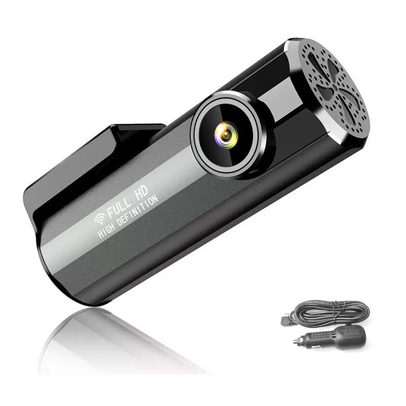 WIFI Mobile Phone 2K Ultra-Clear 360-Degree Rotating Driving Recorder, Version: Cigarette Lighter(No
