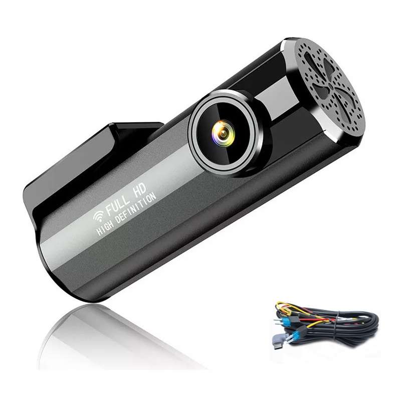 WIFI Mobile Phone 2K Ultra-Clear 360-Degree Rotating Driving Recorder, Version: Step-down Line(No TF