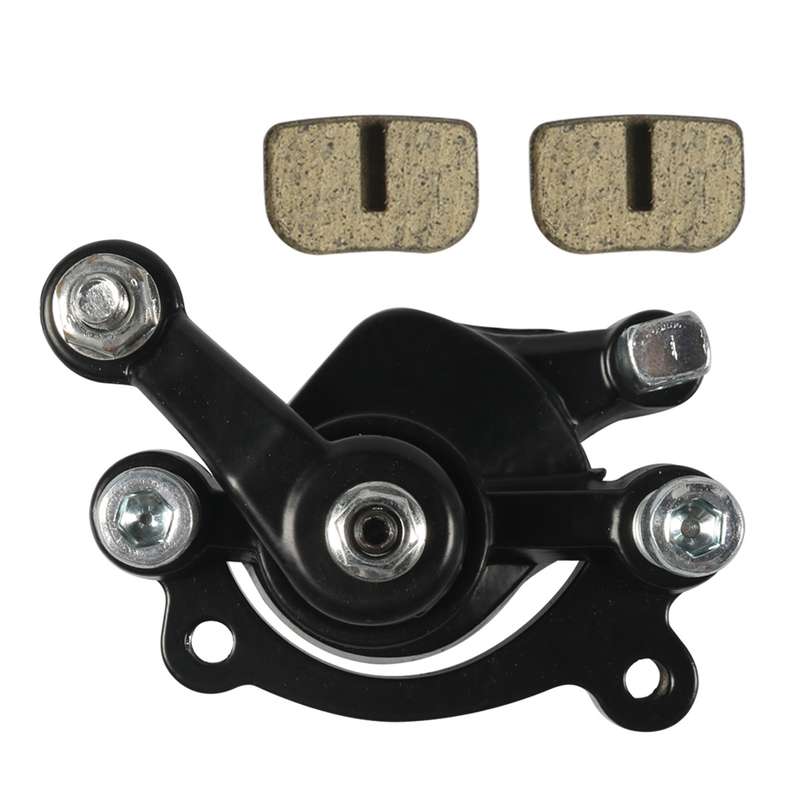 Motorcycle Disc Brake Caliper Pads For ATV Harley 49CC Trotting Black Left