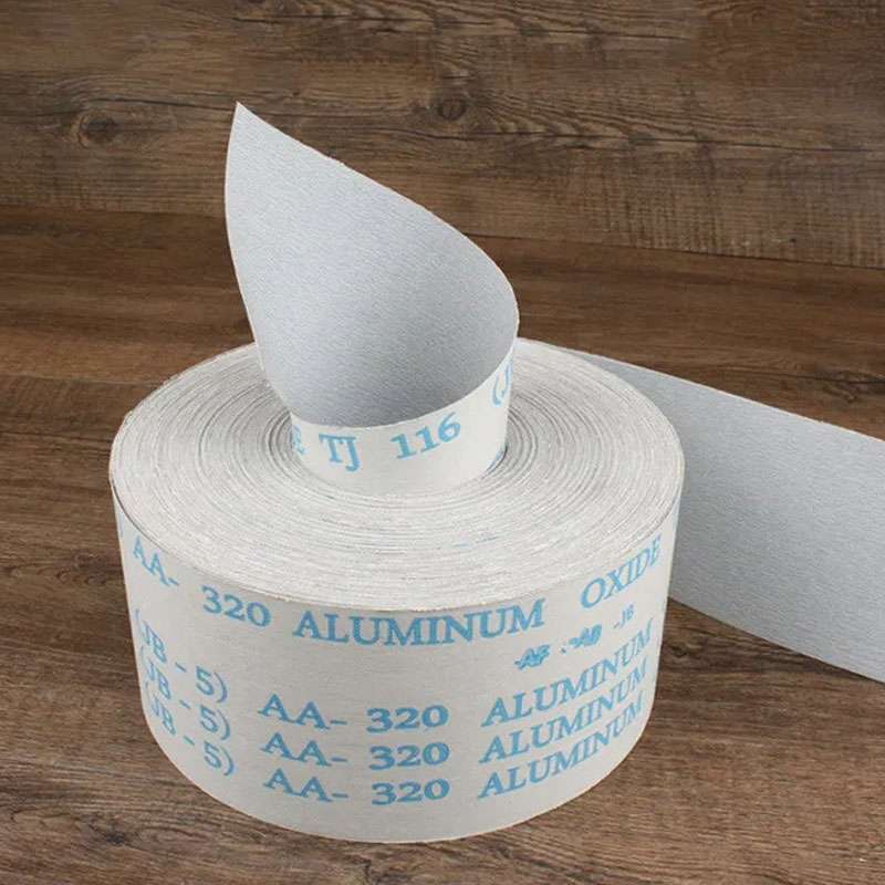 180 Mesh 100x10cm Hand Tear Sanding Soft Cloth Gauze Paper Sanding Tools