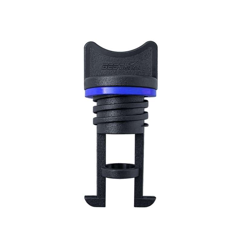 BSET MATEL 19mm Nylon Marine Drain Plug Bilge Outlet Plug(Blue)