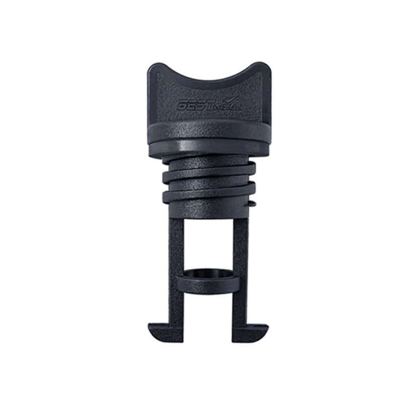BSET MATEL 19mm Nylon Marine Drain Plug Bilge Outlet Plug(Black)
