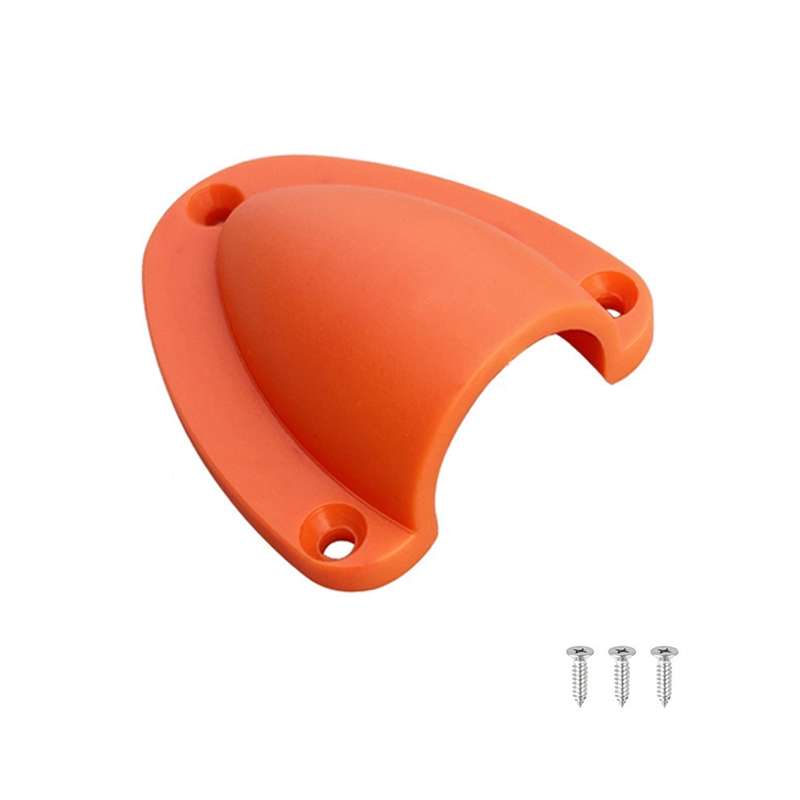 Marine Plastic Air Outlet Vents Water Outlet Cover Caps, Color: Large Orange