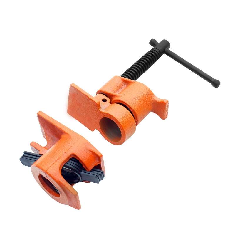 6 Points Woodworking Pipe Clamps Plumbing Fixing Clamps Horizontal Plywood with Clamps, Without Wate
