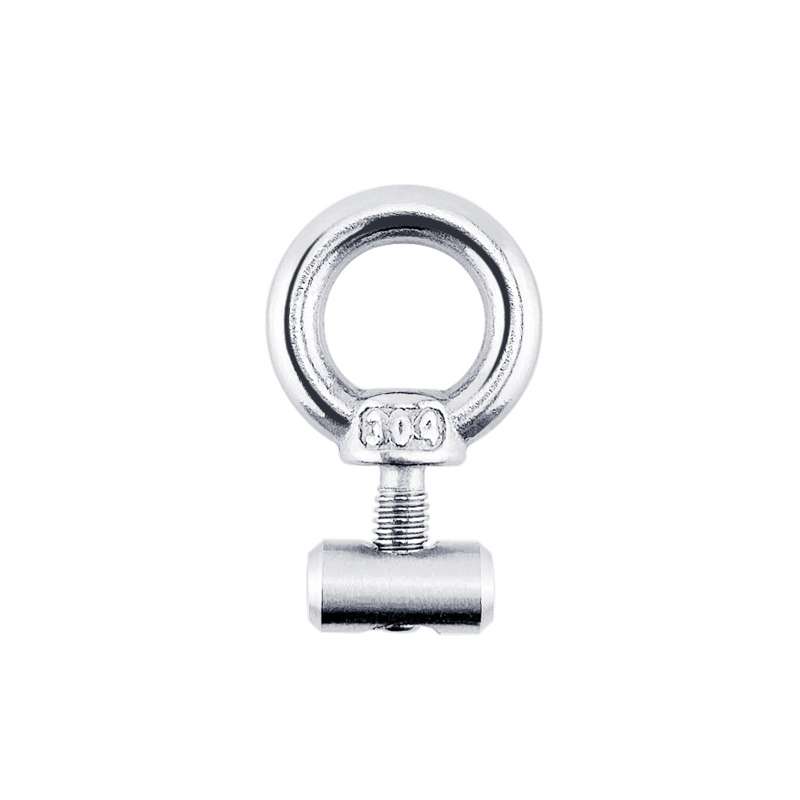 RV Sunshade 304 Stainless Steel Slide Rail Ring, Specifications: 1pcs M4 Ring + Cylinder
