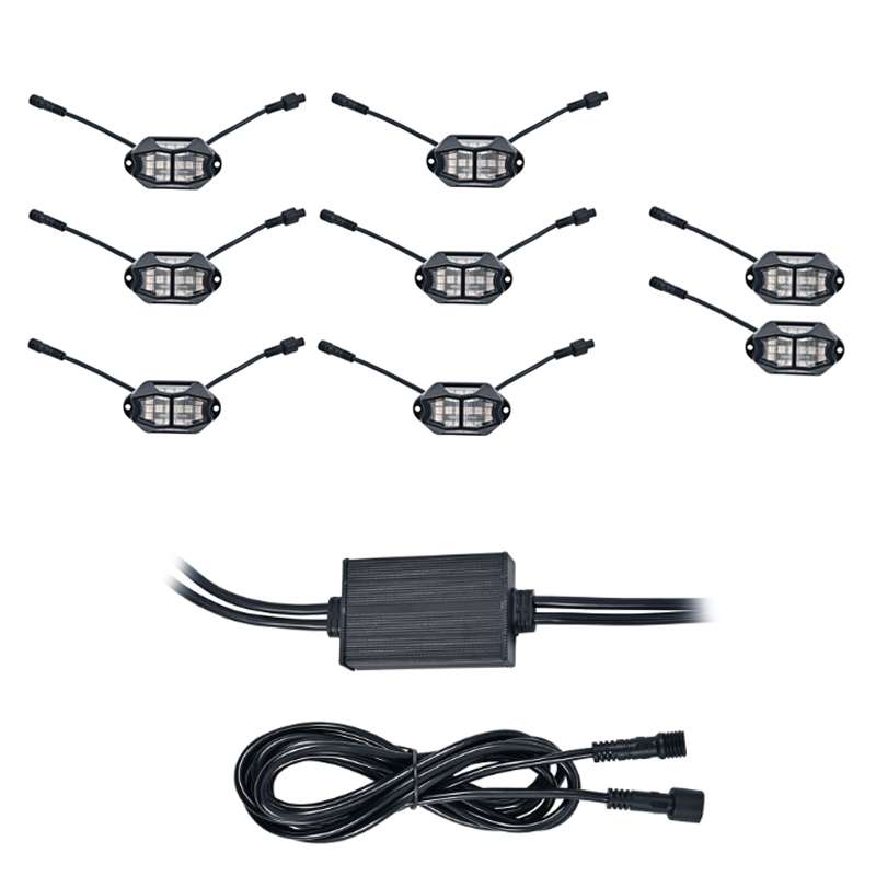 8 in 1 Car Chassis Light RGB Colorful Atmosphere Light