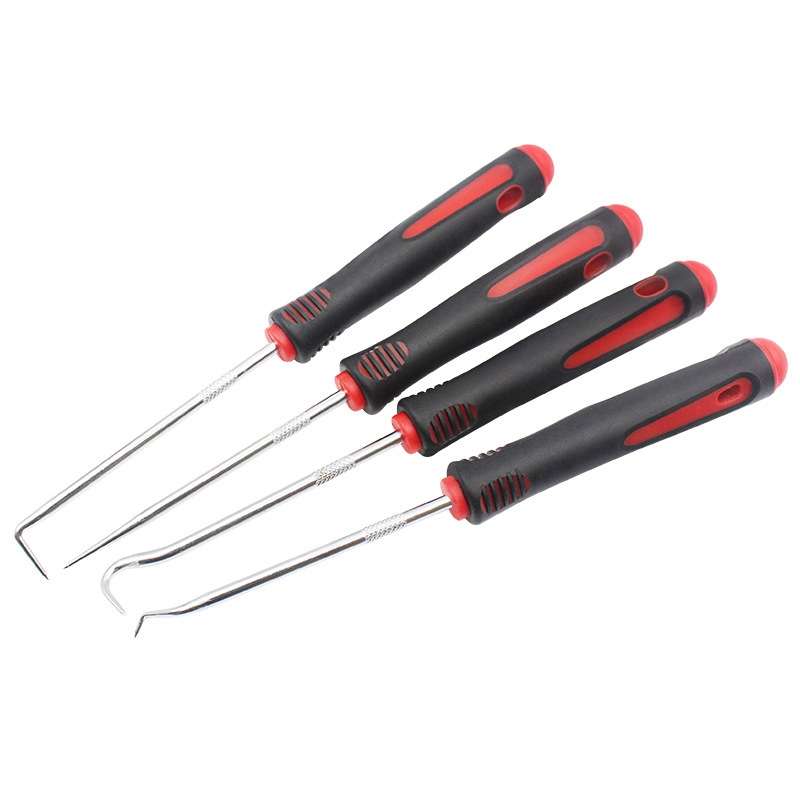 4pcs /Set Auto Oil Seal Screwdrivers O-Ring Seal Gasket Puller Remover Pick Hooks Tire Repair Tool