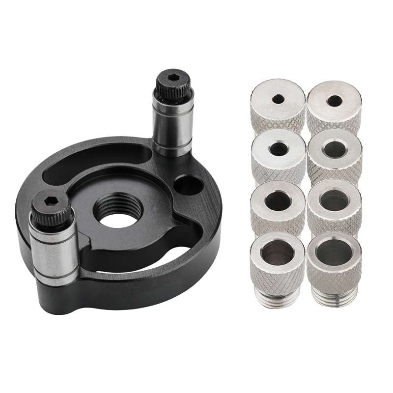 Woodworking Drill Locator Self Centering Dowelling Jig Hole Puncher Locator, Model: With 3-10mm Dril