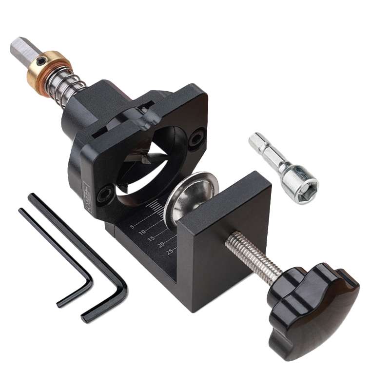 MG0-000-0016 35mm Hole Opening Locator Cabinet Door Hinge Drills Hole Jig Puncher Woodworking Tool