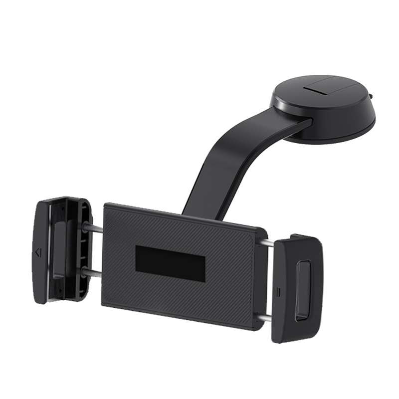 For iPad Car Tablet Holder Suction Cup Mount Car Dashboard Cellphone Stand(Black)