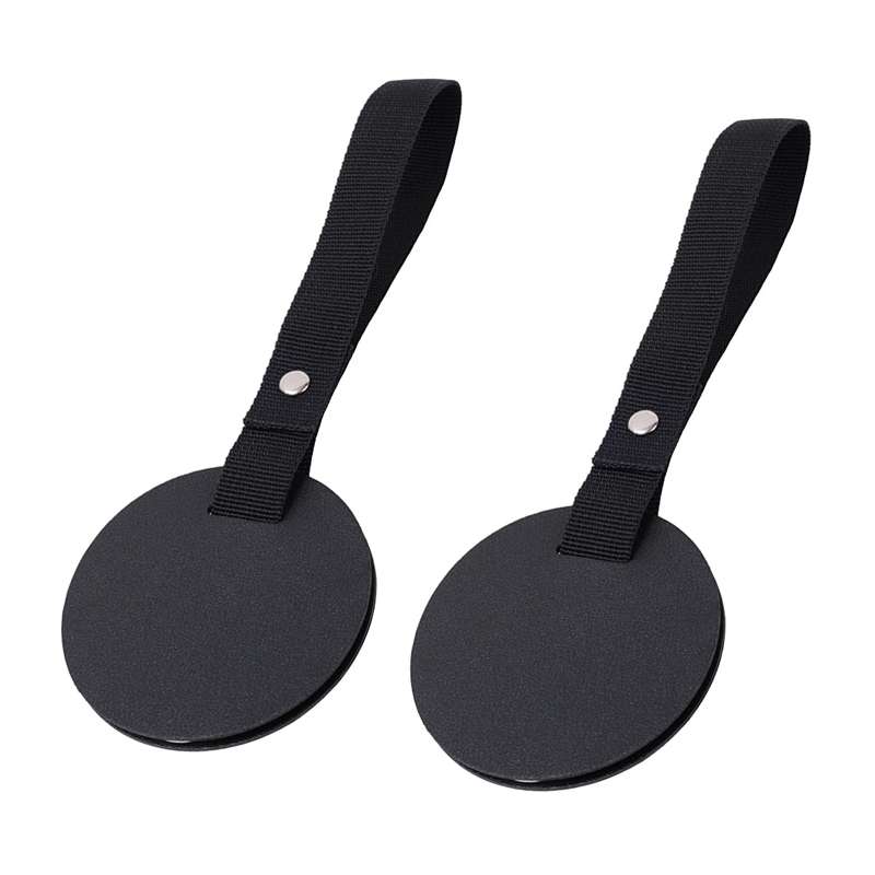 2pcs Concealed Car Seatback Leather Storage Hooks(Black)