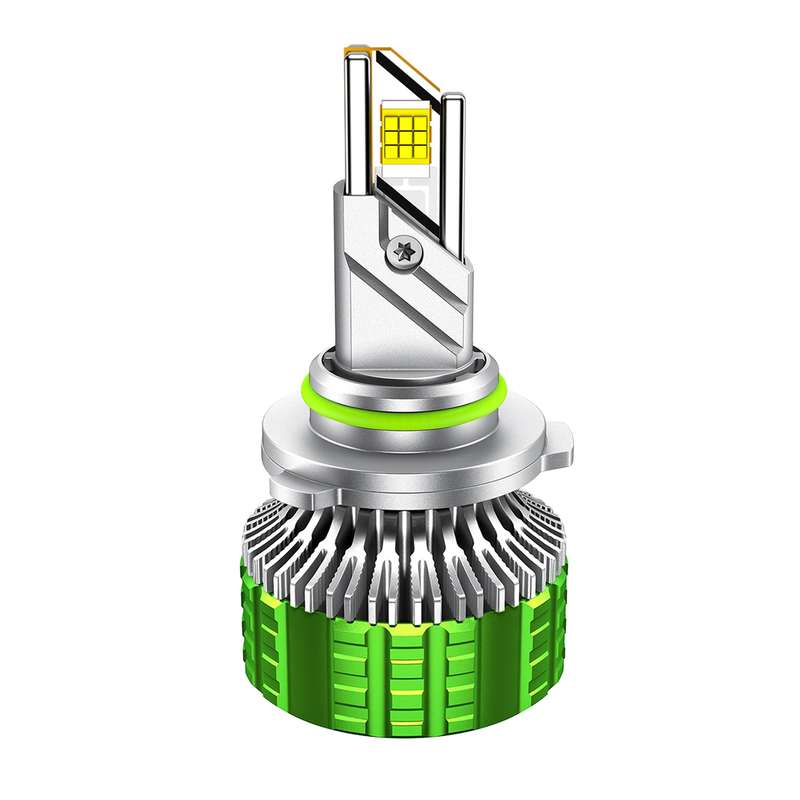 Pair 100W LED Double Copper Tube Aluminum Alloy Waterproof Car Headlight, Bulb: 9005
