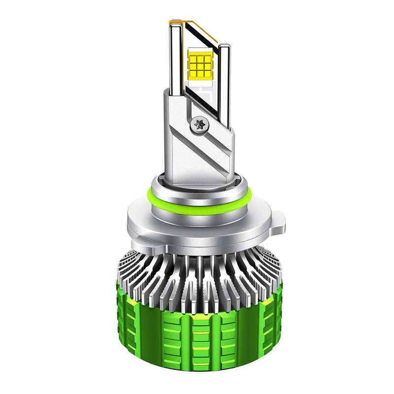Pair 100W LED Double Copper Tube Aluminum Alloy Waterproof Car Headlight, Bulb: 9006