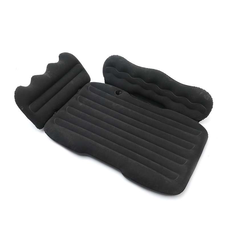 Car Inflatable Bed Multifunctional Outdoor Camping Sleeping Mat, Color: Black