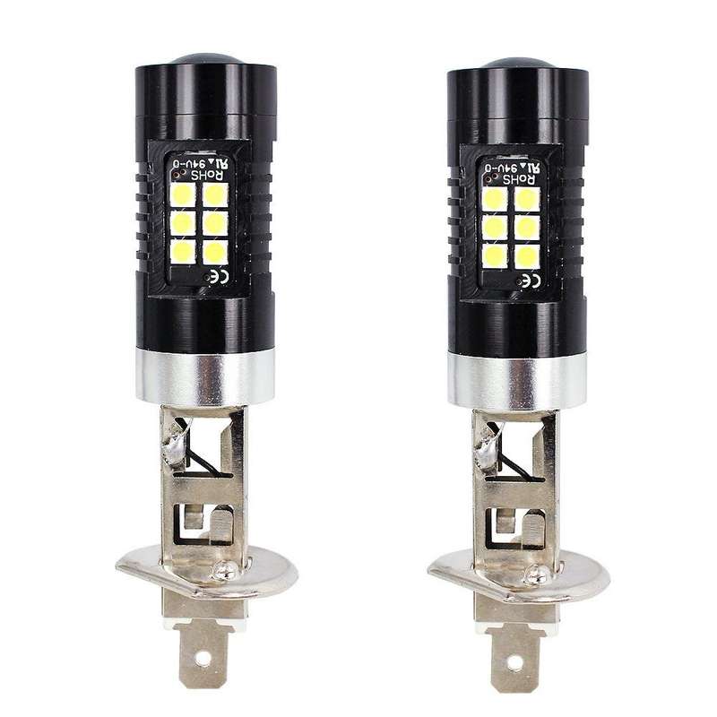 1pair Automotive High-power LED White Light Fog Lamp(H1)