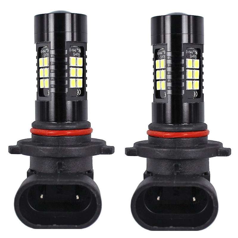 1pair Automotive High-power LED White Light Fog Lamp(9006)