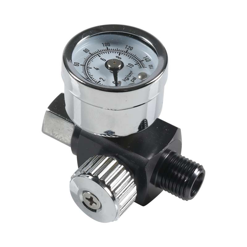 1/4 Inch NPS Thread Paint Nozzle Air Pressure Regulating Valve(A9517)