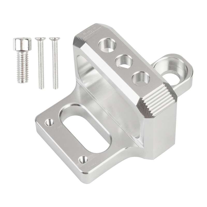 Solenoid Valve Mounting Bracket 3 Port For Mac AEM Boost Controller(Silver)