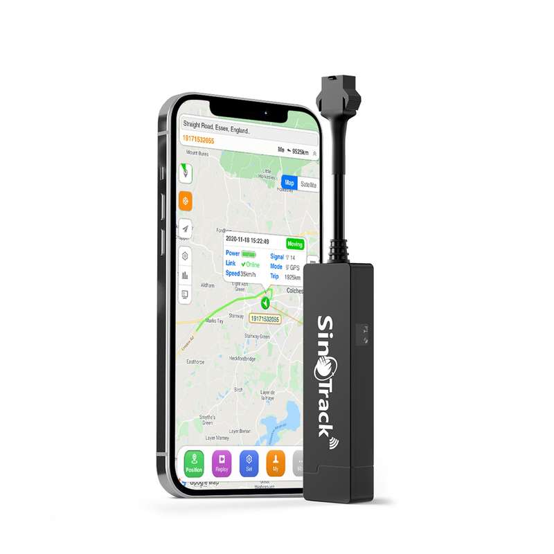 SinoTrack 2G GPS Motorcycle Anti-Theft Positioning Tracker, Model: 2G-ST-901A+Relay
