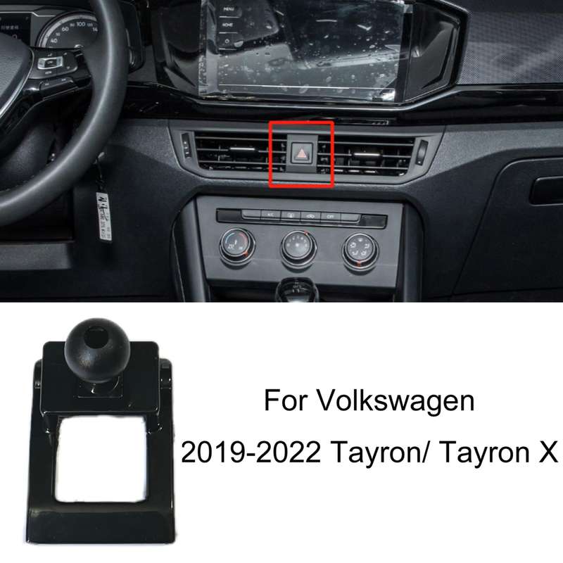 For Volkswagen Car Air Outlet Modified Mobile Phone Holder Base, Model: 19-22 Tayron/ Tayron X