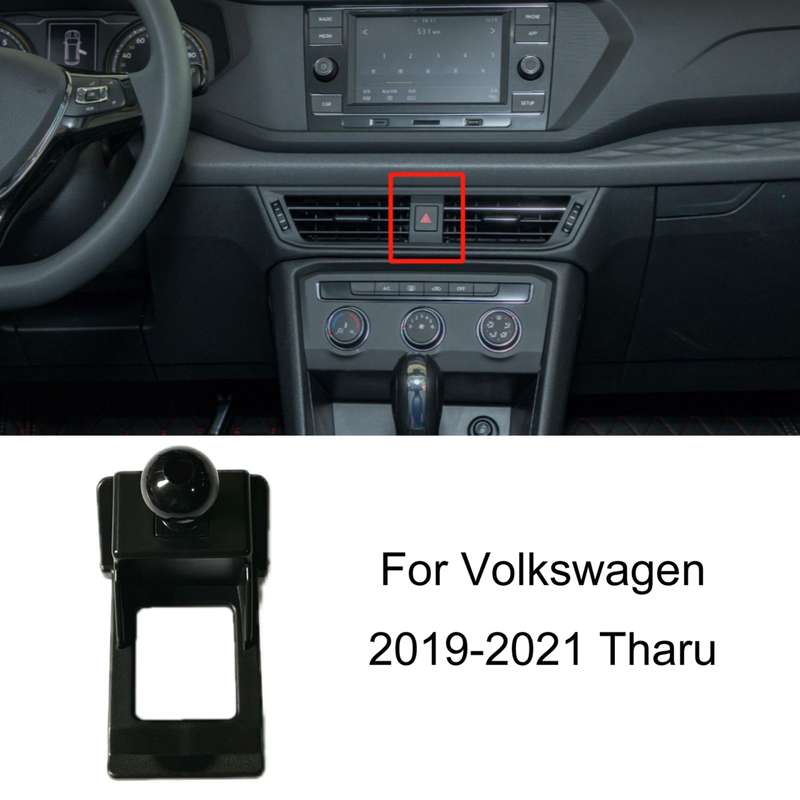 For Volkswagen Car Air Outlet Modified Mobile Phone Holder Base, Model: 19-21 Tharu