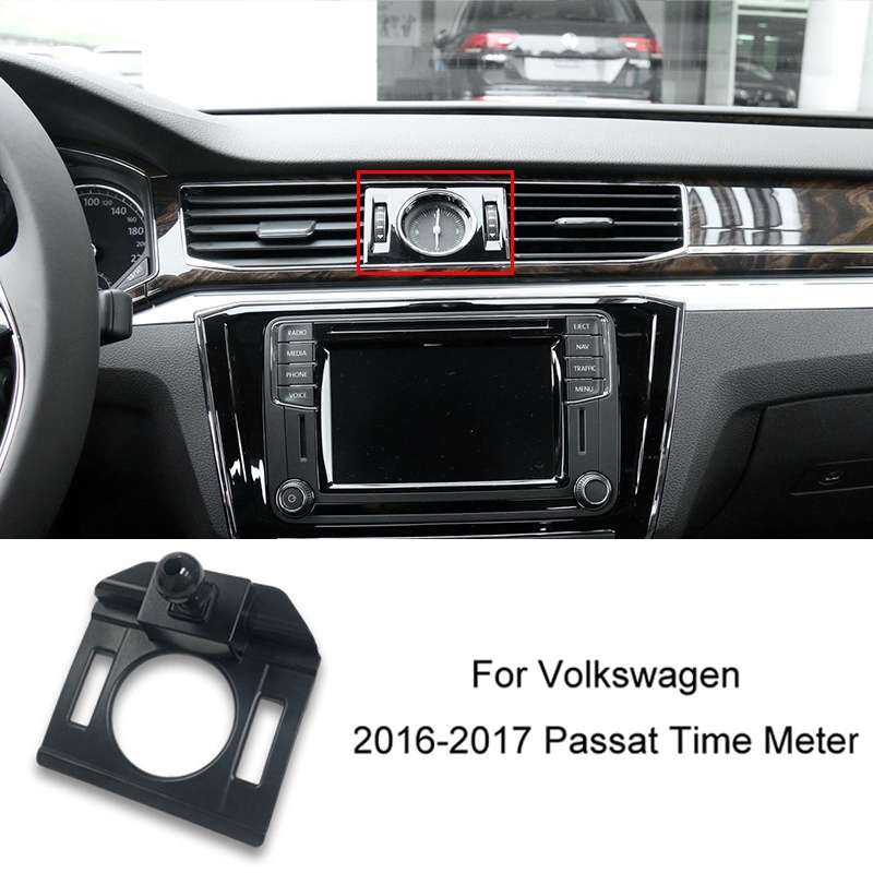 For Volkswagen Car Air Outlet Modified Mobile Phone Holder Base, Model: 6-17 Passat Time Meter