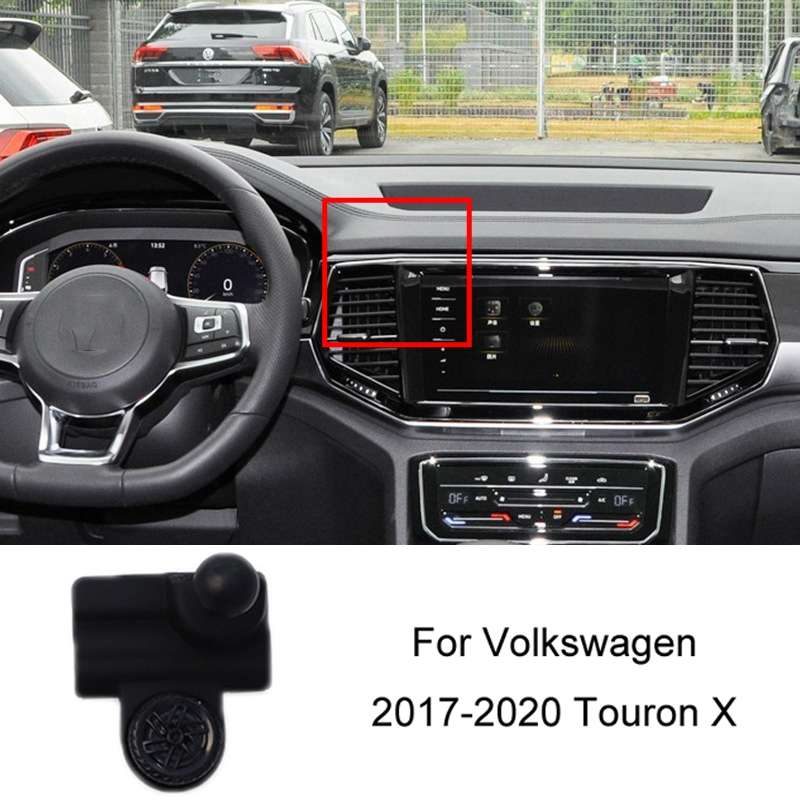 For Volkswagen Car Air Outlet Modified Mobile Phone Holder Base, Model: 17-20 Teramont X