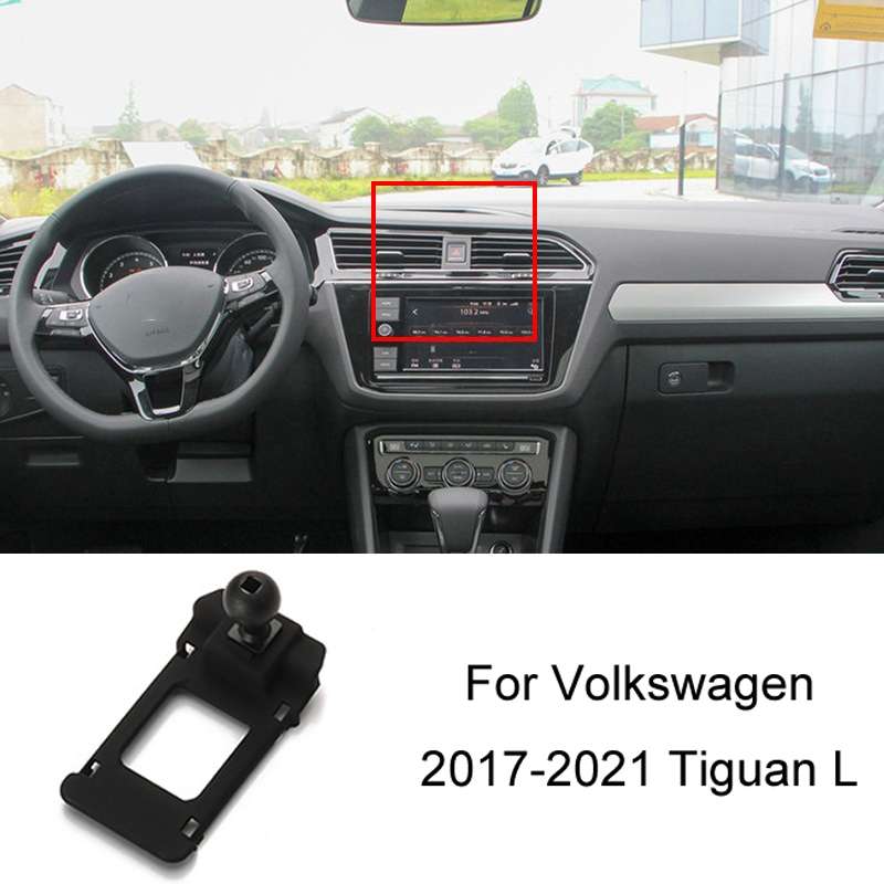 For Volkswagen Car Air Outlet Modified Mobile Phone Holder Base, Model: 17-21 Tiguan L