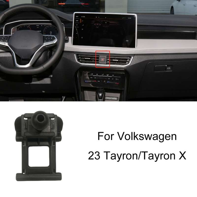 For Volkswagen Car Air Outlet Modified Mobile Phone Holder Base, Model: 23 Tayron/Tayron X