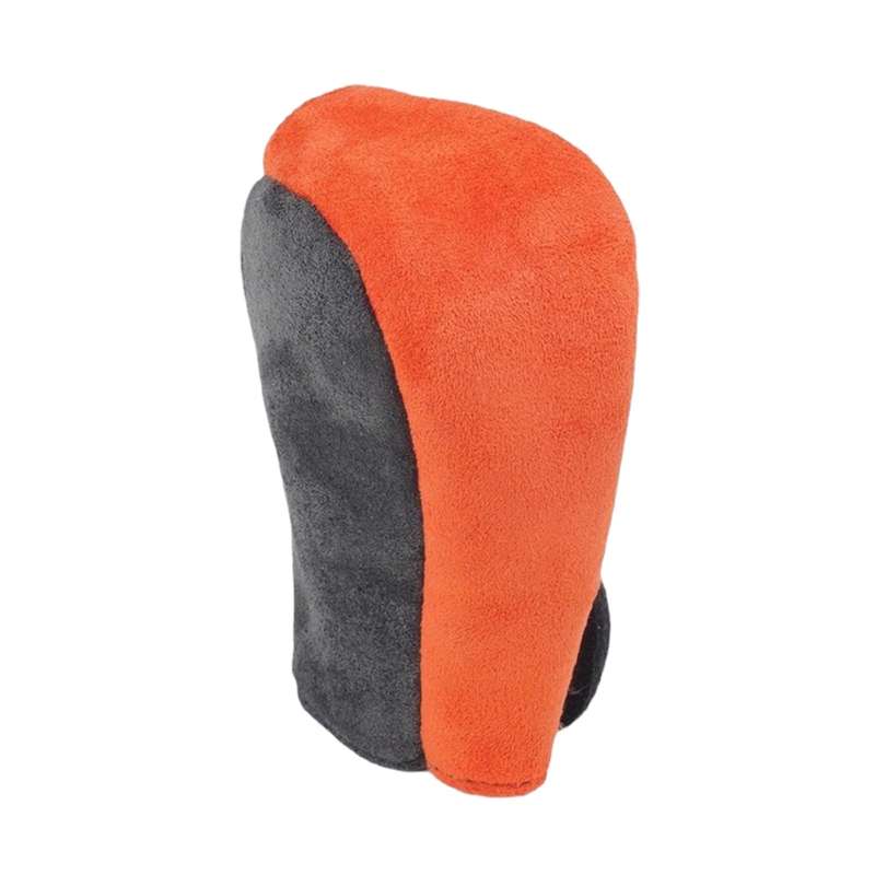 Suede Automatic Manual Gear Lever Cover(Orange)