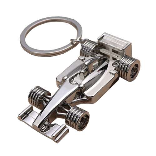 F1 Racing Car Keychain Portable Bag Decoration Pendant, Style: X-592 Solid