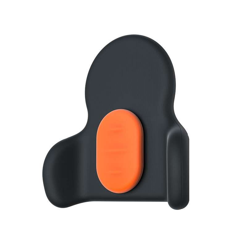 Multifunctional Car Memory Foam Adjustable Lumbar Support, Color: Classic Orange