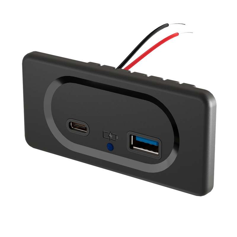 QC3.0 +PD3.0 Motorcycle Car Modified TYPE-C Charger(UCC-312)