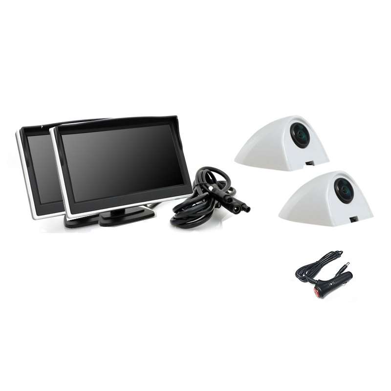 5 Inch AHD Video Monitor Car Reversing High-Definition Camera, Specification: With Video Recording +
