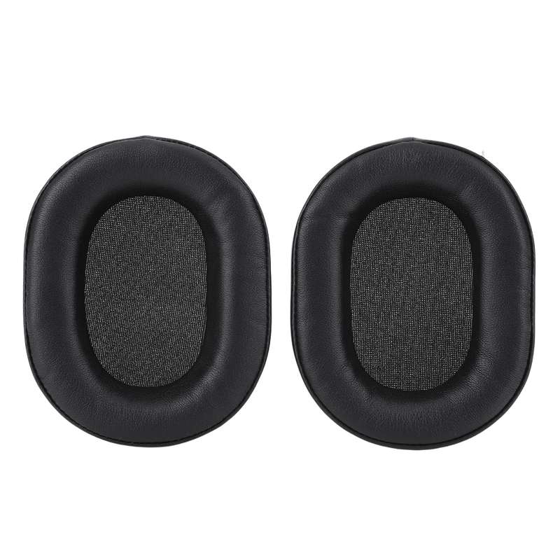 1pair Headphone Leather Sponge Cover For CORSAIR HS55 / HS55 PRO / HS65(Black)