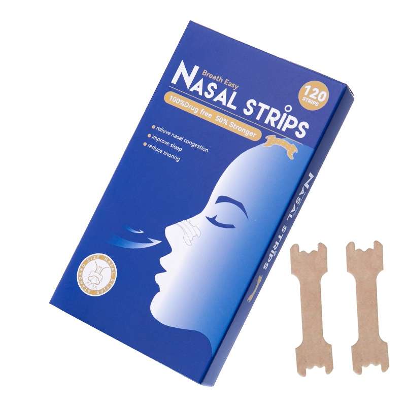 120pcs /Pack 66 X 19mm Nasal Strips To Improve Sleep, Reduce Snoring And Relieve Nose Congestion