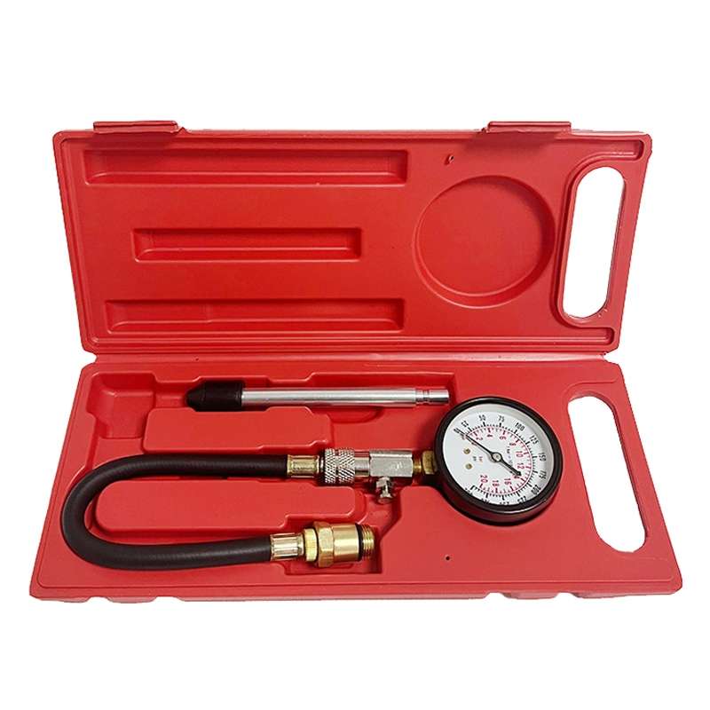 2pcs / Set G324 Motorcycle And Vehicle Cylinder Pressure Inspection Gauge Cylinder Pressure Test Too