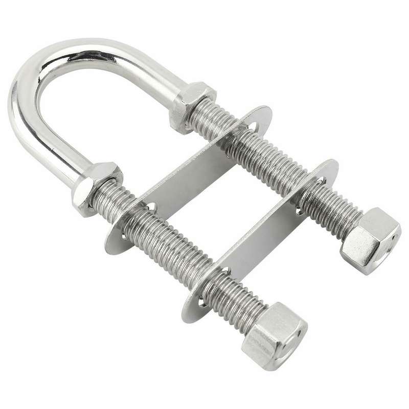 Stainless Steel U-bolts Marine Hardware Accessories, Specifications: M12