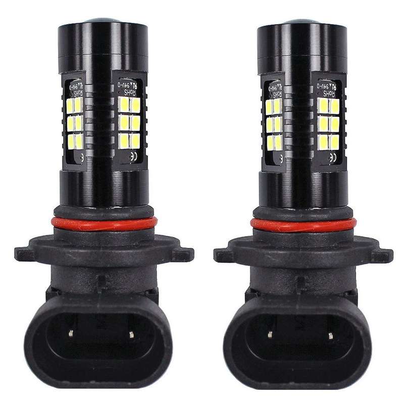 1pair Automotive High-power LED White Light Fog Lamp(9005)