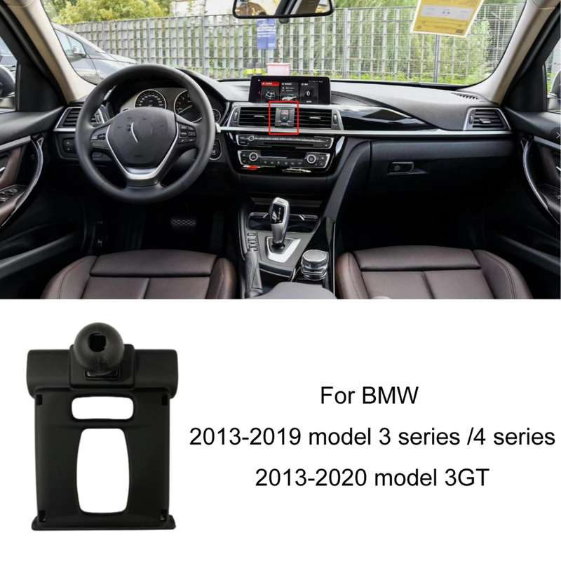 For BMW Car Air Outlet Modified Mobile Phone Holder Base, Model: 13-19 3 Series/4 Series