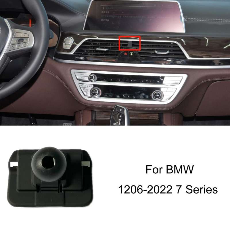 For BMW Car Air Outlet Modified Mobile Phone Holder Base, Model: 16-22 7 Series