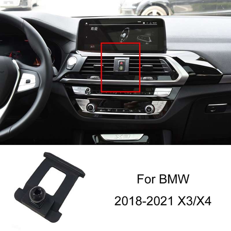 For BMW Car Air Outlet Modified Mobile Phone Holder Base, Model: 18-21 X3/X4