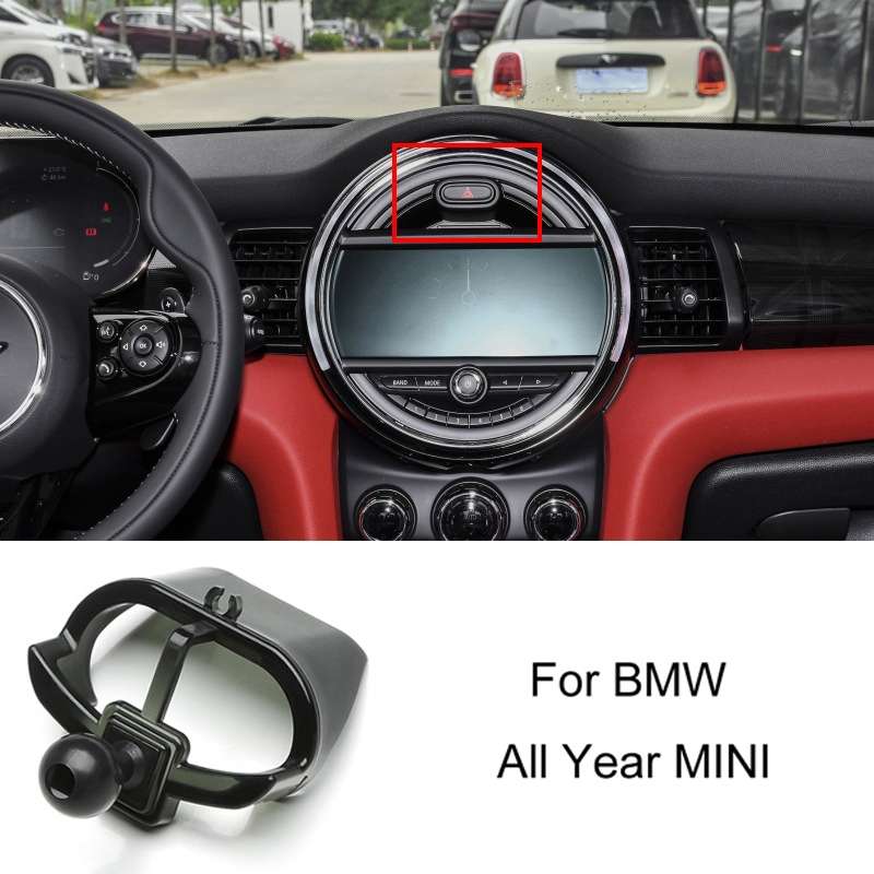 For BMW Car Air Outlet Modified Mobile Phone Holder Base, Model: All Year MINI