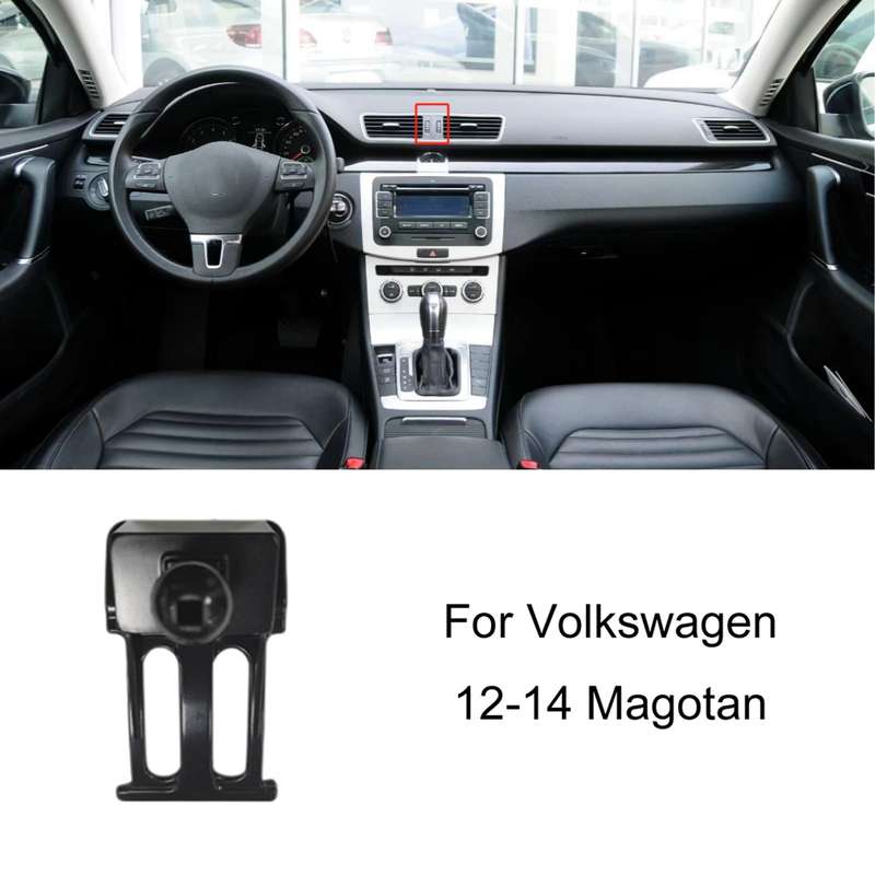 For Volkswagen Car Air Outlet Modified Mobile Phone Holder Base, Model: 12-14 Magotan