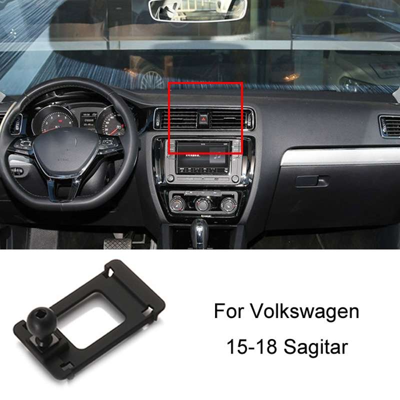 For Volkswagen Car Air Outlet Modified Mobile Phone Holder Base, Model: 15-18 Sagitar