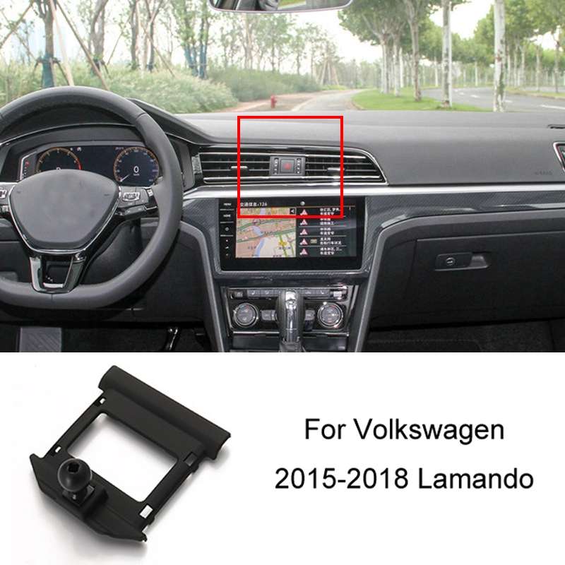 For Volkswagen Car Air Outlet Modified Mobile Phone Holder Base, Model: 15-18 Lamando