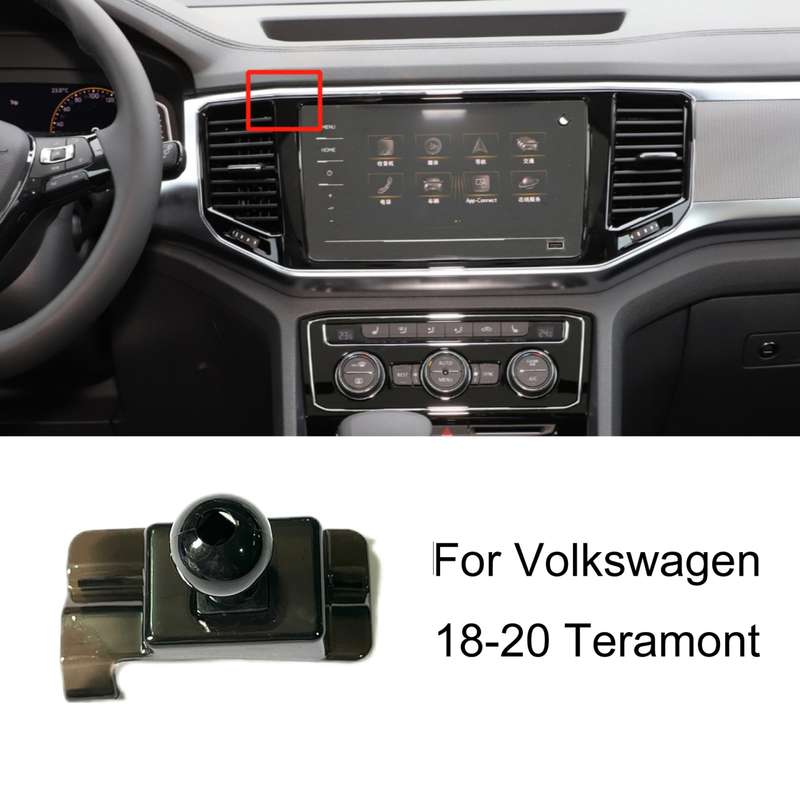 For Volkswagen Car Air Outlet Modified Mobile Phone Holder Base, Model: 18-20 Teramont