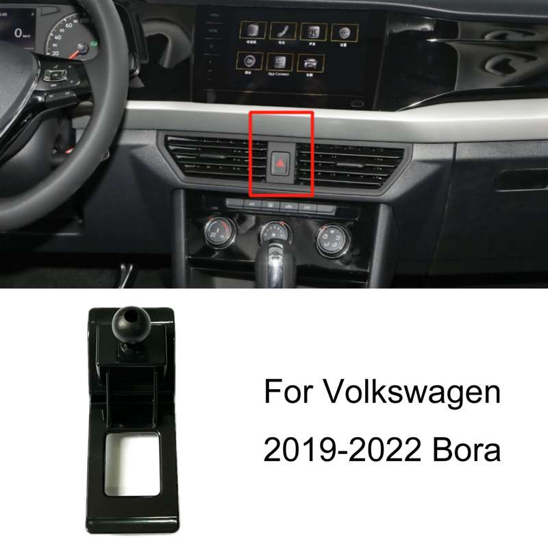 For Volkswagen Car Air Outlet Modified Mobile Phone Holder Base, Model: 19-22 Bora